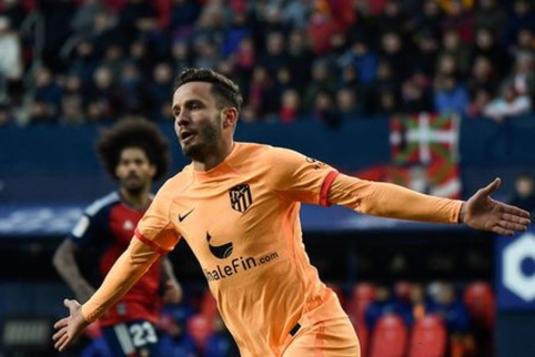 Saulius' goal led "Atletico" to victory in Pamplona