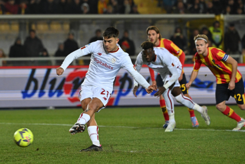 Roma" failed to defeat "Lecce" eleven