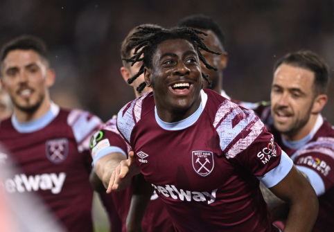 West Ham" crushed their opponents in the Europa League round of 16