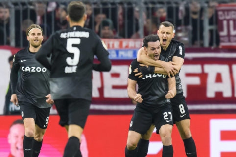 Surprise: "Freiburg" eliminates "Bayern" from the German Cup in the last seconds