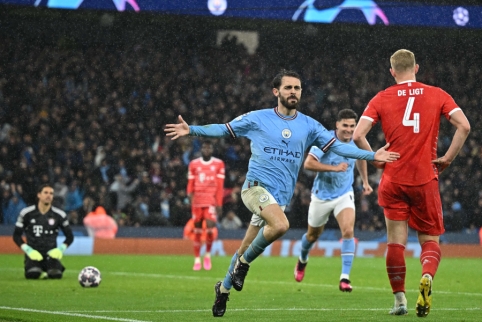 Champions League quarterfinal: "Man City" crushed "Bayern" team.