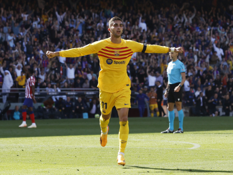 Barcelona" crushed Madrid "Atletico" footballers at home