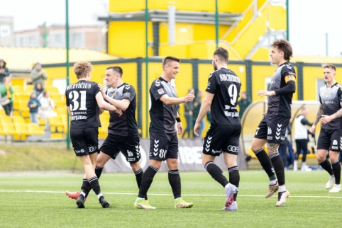 Victory for "Šiauliai" with great goals in the semi-finals of the LFF Cup