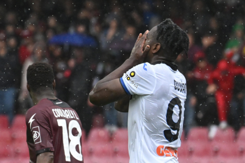 Atalanta" fell to "Salernitana" footballers in extra time