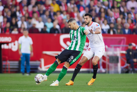 In the hot Seville derby - a goalless draw