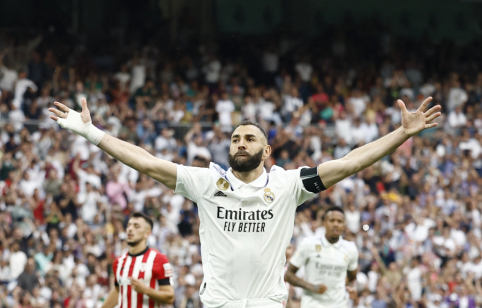 Farewell to "Real" - K. Benzema scored a goal in the match, but didn't reach the victory