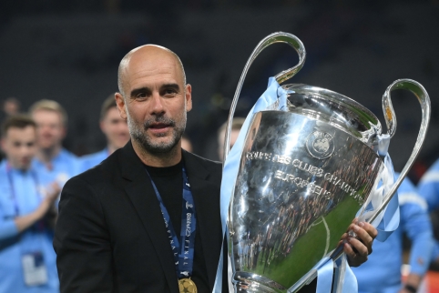 P. Guardiola: "I don't want us to stop at just one Champions League trophy