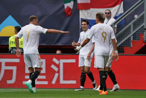 Italian footballers shine with bronze medals after a fierce battle in the Nations League