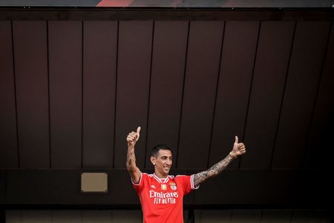 See it: A. Di Maria was wonderfully welcomed by "Benfica" fans