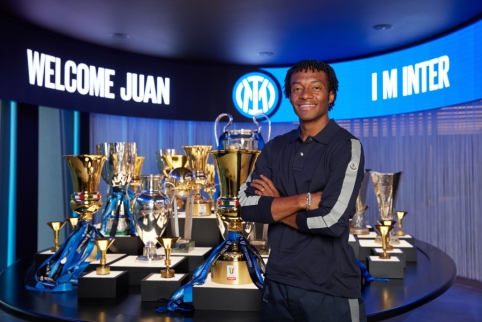 Officially: J. Cuadrado moved to the "Inter" team.