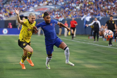 Chelsea" and BVB peacefully separate in friendly match