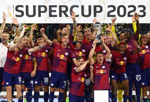 RB Leipzig" won the German Super Cup