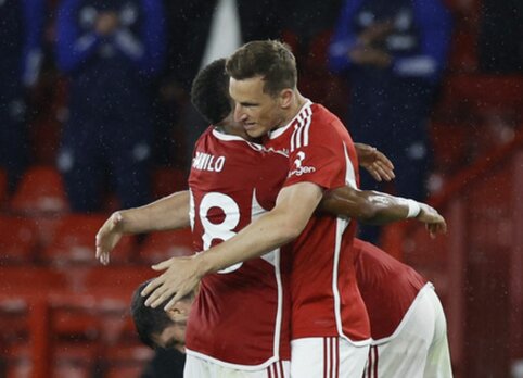 Nottingham Forest" dramatically secured a victory at home.