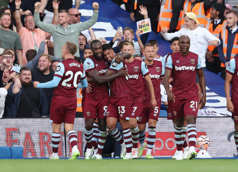 West Ham" suffered their first defeat to the "Brighton" team