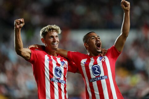 Atletico" returns from Pamplona with 3 points