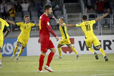 In the Permaining EČ selection matches, Lithuania snatched a point against Montenegro