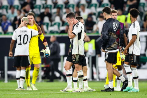 Germany national team - defeated Japan team