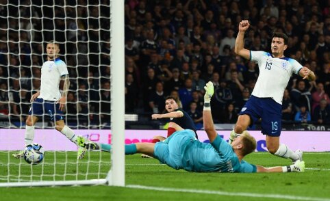 G. Southgate defended H. Maguire, who scored a goal in his own goal.