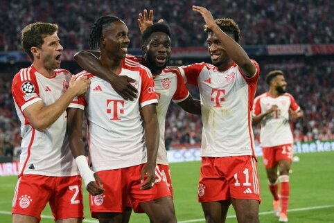 In Germany - seven goals and "Bayern" victory against "Man Utd