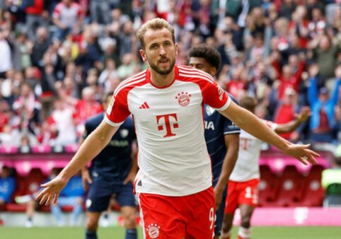 The phenomenal performance of H. Kane brought victory to the Bayern team