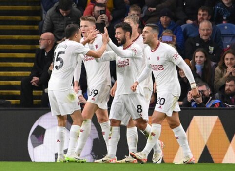 Manchester United" defeated "Wigan" and progressed to the next stage of the FA Cup