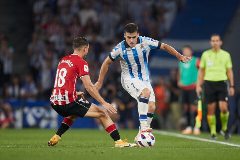 Real Sociedad" comfortably dealt with "Athletic