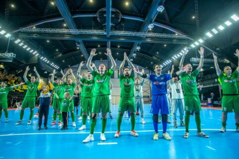 Futsal "Kaunas Žalgiris" awaits the last regular season match