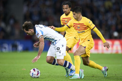 Barca" snatched victory against "Real Sociedad" in the last moment