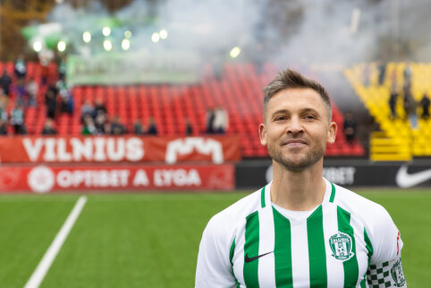 In the last "Žalgiris" match - gratitude to S. Mikoliūnas