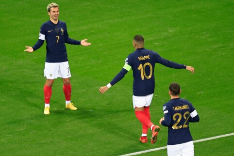 France's football record: "Les Blues" scored 14 goals against Gibraltar