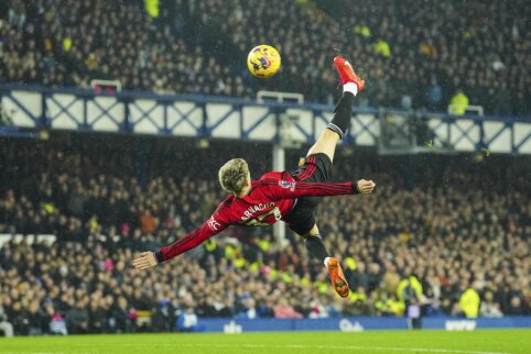 A. Garnacho on an impressive goal: "I can't believe it