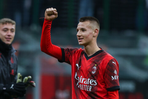 Milan" managed to keep the promising F. Camarda