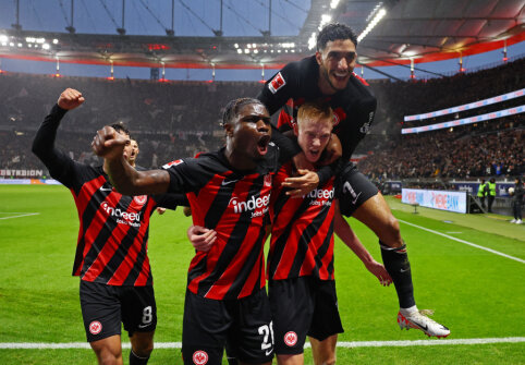 Eintracht" crushed the "Bayern" team