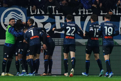 In Italy, Atalanta switched to a higher gear in the second half in Bergamo