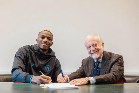 V. Osimhen signed a new contract with a buyout clause