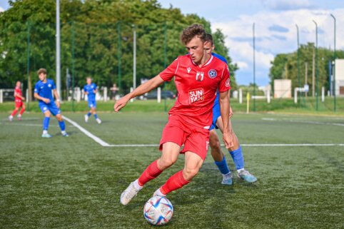 The club "Panevezys" won the first friendly match