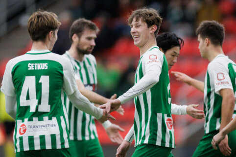 Zalgiris" from Vilnius won the first friendly match