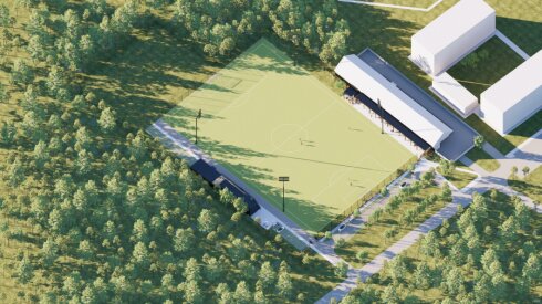 A new stadium will be built in Vilnius