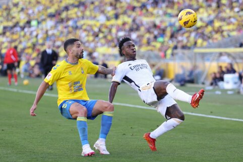 Real" just crushed "Las Palmas" team at the end of the match