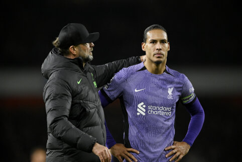 V. van Dijk took responsibility for the loss against Arsenal