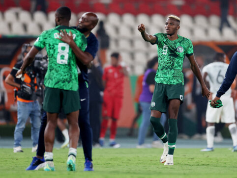 Nigeria reached the final of the African Nations Cup after a series of penalties