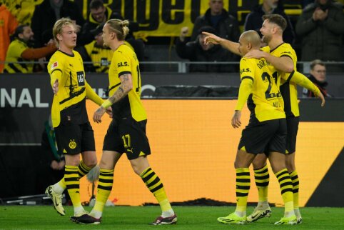 In Germany, "Borussia" secured a convincing victory