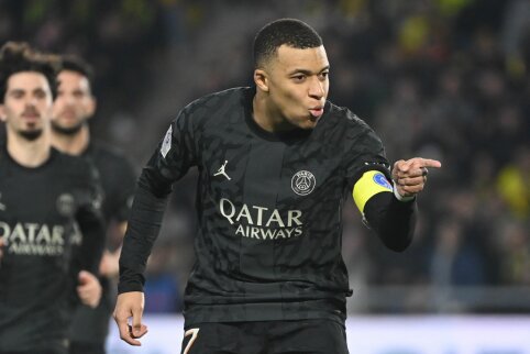 K. Mbappe contributed with a goal to PSG's victory