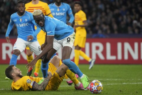 ČL: "Napoli" avoided defeat to "Barcelona" team