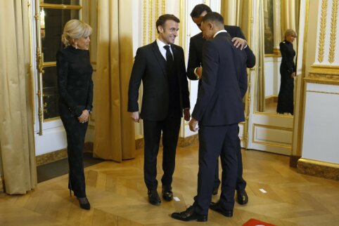 In France - K. Mbappe dinner with President E. Macron and the Emir of Qatar