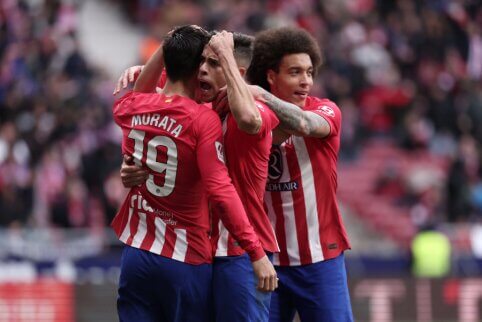 Atletico" secured a victory against "Real Betis" at home