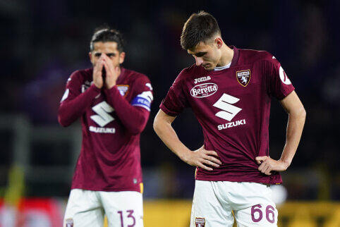 G. Gineitis played the whole game, while "Torino" peacefully parted ways with "Napoli