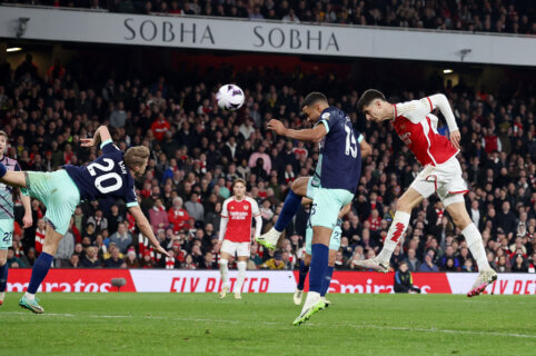 Arsenal" crushed "Brentford" team at the end of the match