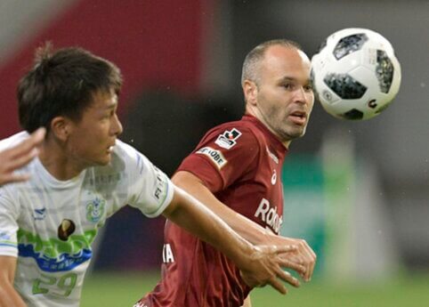 A. Iniesta still playing in debt in Japan