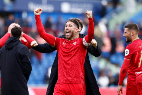 S. Ramos scored the only goal, and "Sevilla" secured the victory